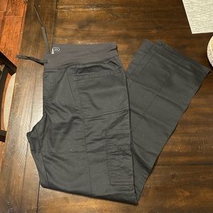 Ladies black scrub pants